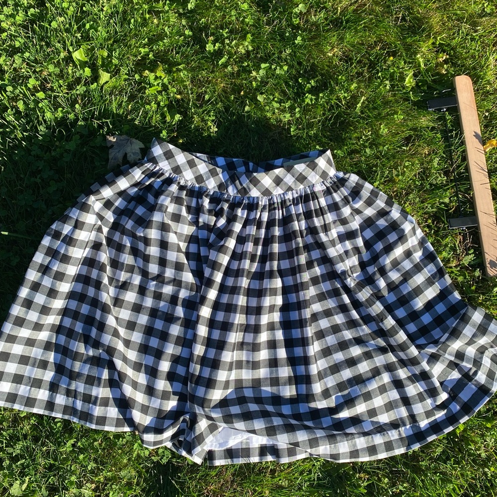 Hearts and Found Checkered Skirt 🔐